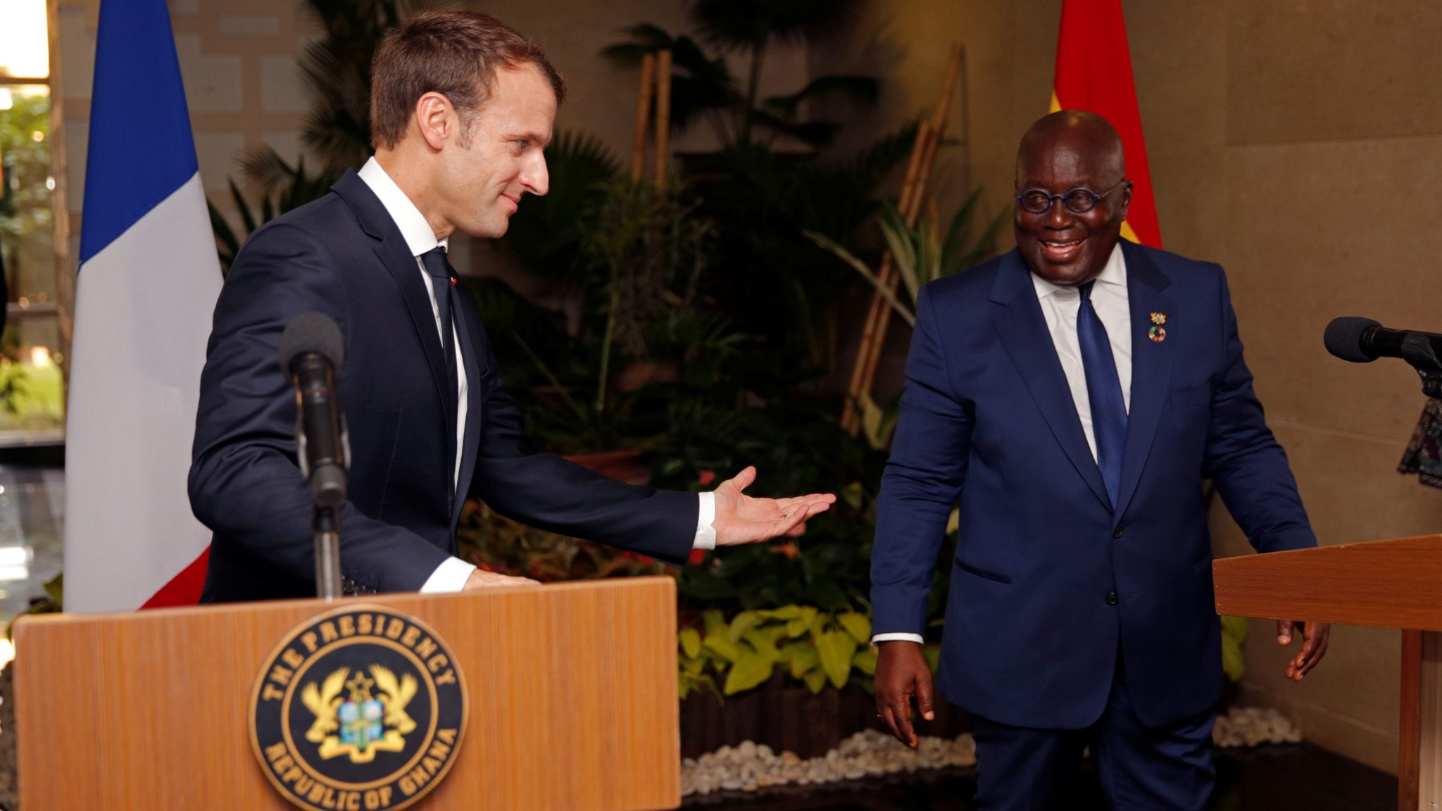 Ghana’s president calling for Africa to end its dependency