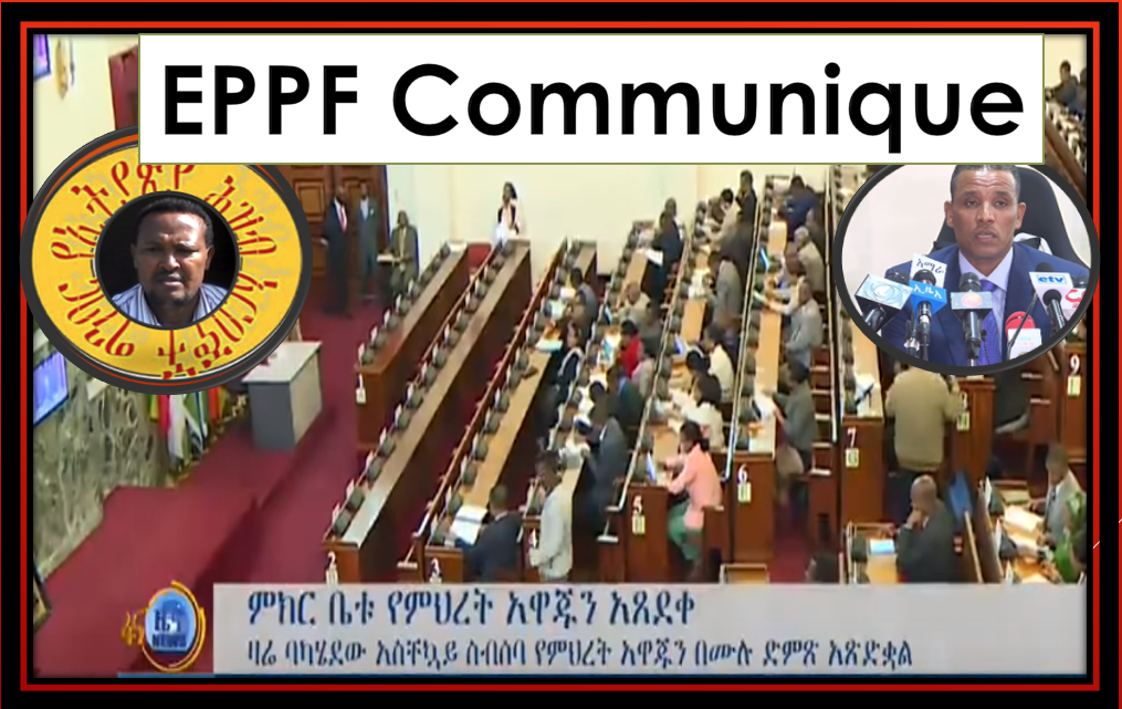 EPPF communique 2008.03 Rejecting the Amnesty General declared TPLF regime in Ethiopia አርበኛው የወያኔን በአ11ኛው ሰዓት ላይ ያወጀውን የይስሙላ ምህረት ሙሉ በሙሉ አይቀበልም